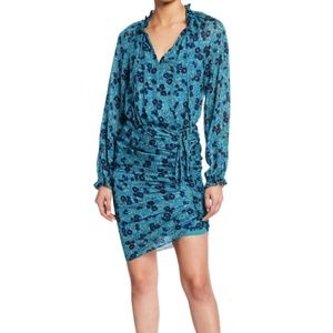 Becky Floral-Print Silk Dress